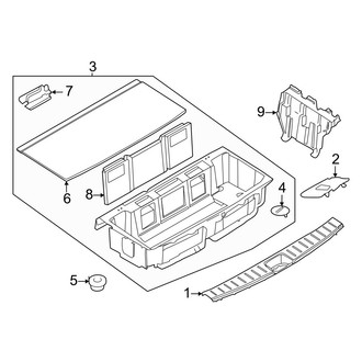 Nissan OE - Rear Body & Floor - Interior Trim