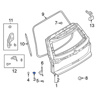 Nissan OE - Rear Liftgate Stop Bumper