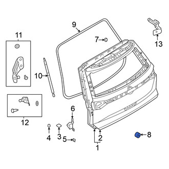 Nissan OE - Rear Liftgate Stop Bumper