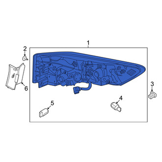 Nissan OE - Rear Right Tail Light Assembly