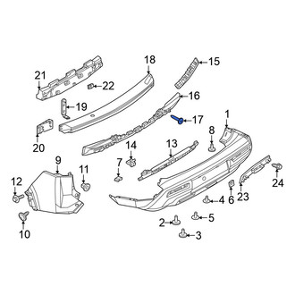 Nissan OE - Bumper Impact Absorber Clip