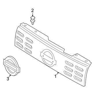 Nissan OE - Grille & Components (Base / S / SL)