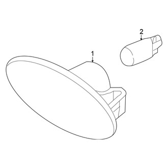 Nissan OE - Front Lamps - Side Repeater Lamps