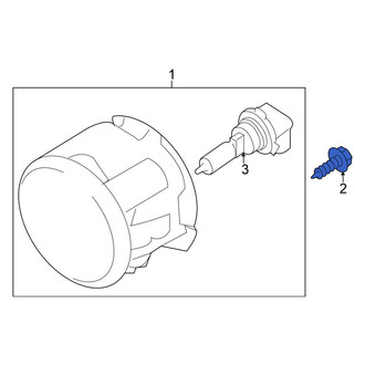 Nissan OE - Fog Light Screw
