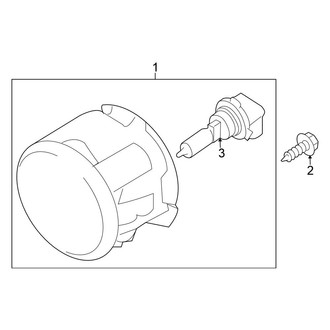 Nissan OE - Front Lamps - Fog Lamps
