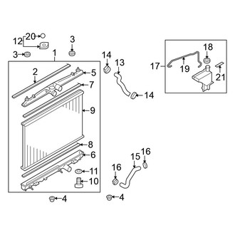 Nissan OE - Cooling - Radiator & Components