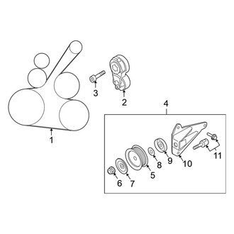 Nissan OE - Cooling - Belts & Pulleys