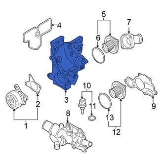 Nissan OE - Upper Engine Coolant Thermostat Housing