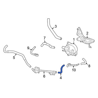 Nissan OE - Lower Radiator Coolant Hose