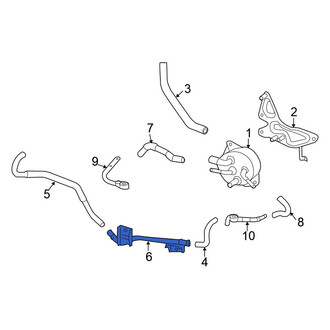 Nissan OE - Upper Radiator Coolant Hose
