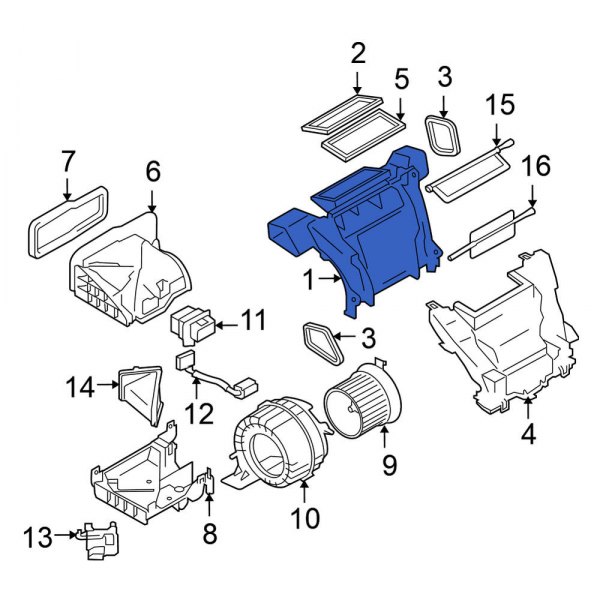 Instrument Panel Air Duct