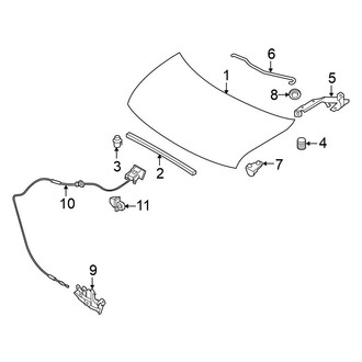 Nissan OE - Hood & Components