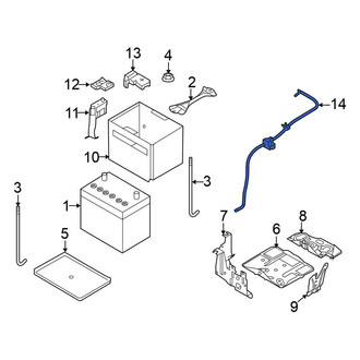 Nissan OE - Battery Cable