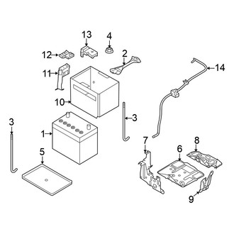 Nissan OE - Electrical - Battery