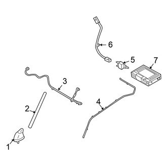 Nissan OE - Electrical - Antenna