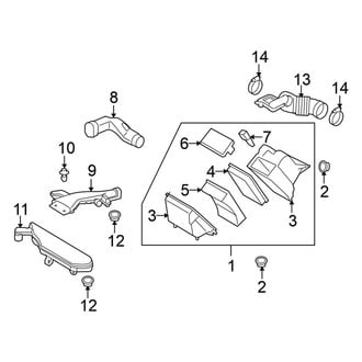 Nissan OE - Engine / Transaxle - Air Intake