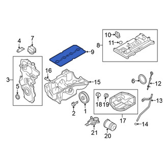 Nissan OE - Engine Valve Cover Gasket