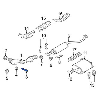 Nissan OE - Exhaust Bolt