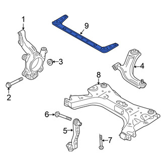 Nissan OE - Left Suspension Crossmember Reinforcement