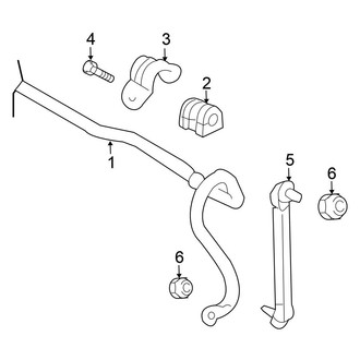 Nissan OE - Front Suspension - Stabilizer Bar & Components