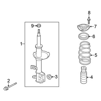 Nissan OE - Front Suspension - Struts & Components
