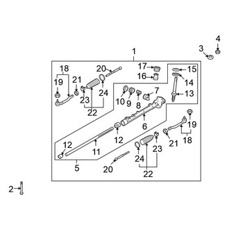 Nissan OE - Steering Gear & Linkage