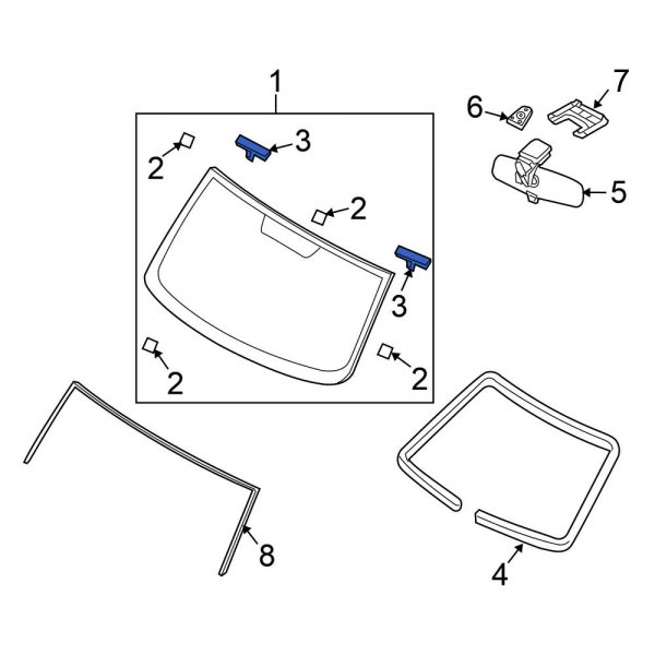 Windshield Clip