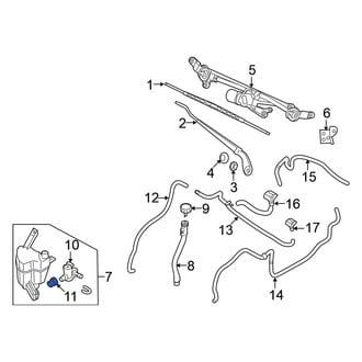 Nissan OE - Windshield Washer Pump Grommet