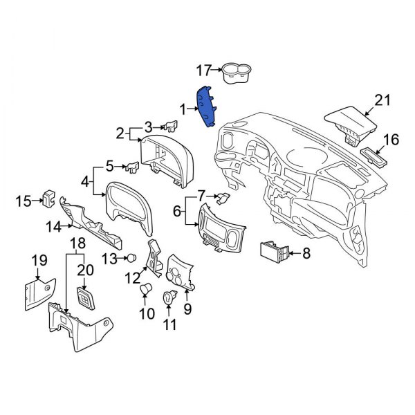 Instrument Panel Side Cover