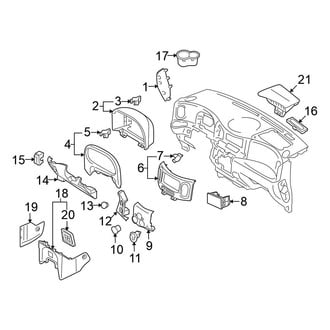 Nissan OE - Instrument Panel Components