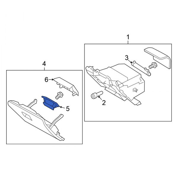 Glove Box Latch