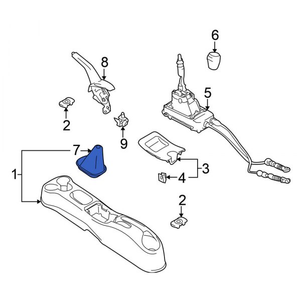 Manual Transmission Shift Boot