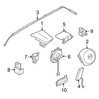 Nissan OE - Restraint Systems - Air Bag Components