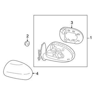 Nissan OE - Front Door - Outside Mirrors