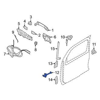 Nissan OE - Front Door Check