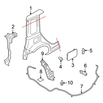 Nissan OE - Quarter Panel & Components