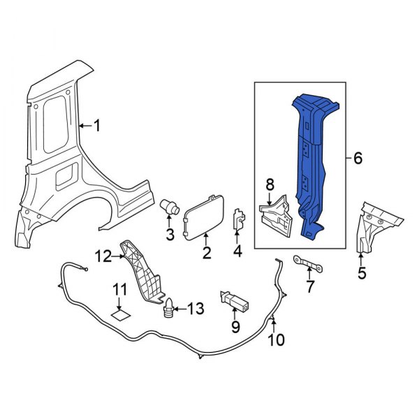 Body D-Pillar