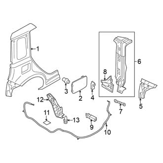 Nissan OE - Quarter Panel & Components