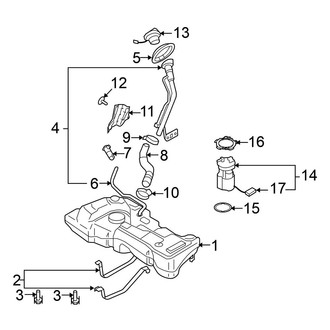 Nissan OE - Fuel System Components