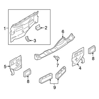 Nissan OE - Rear Body & Floor - Rear Body
