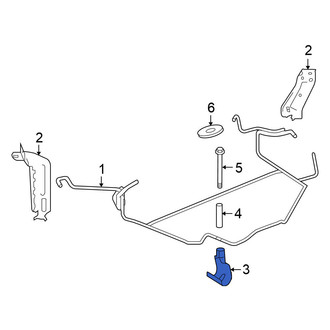 Nissan OE - Spare Tire Hoist Nut