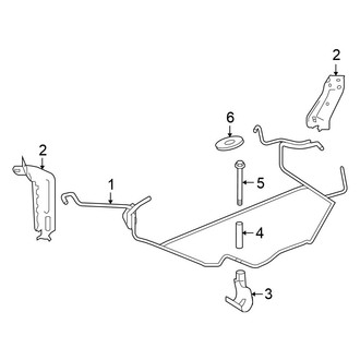 Nissan OE - Rear Body & Floor - Spare Tire Carrier