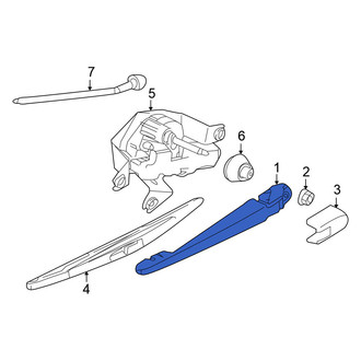 Nissan OE - Rear Wiper Arm