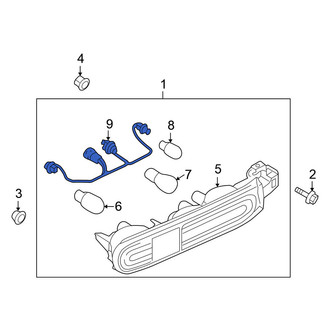 Nissan OE - Tail Light Socket