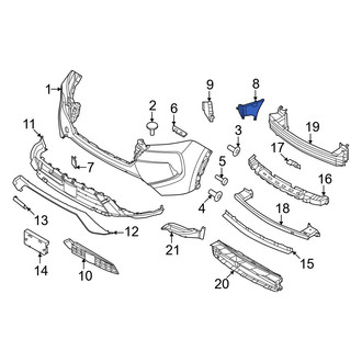 Nissan OE - Front Left Brake Air Duct