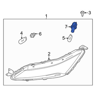 Nissan OE - Front Side Marker Light Socket