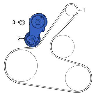 Nissan OE - Accessory Drive Belt Tensioner Assembly