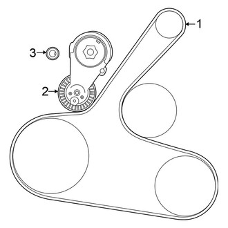 Nissan OE - Cooling - Belts & Pulleys (2.5L)
