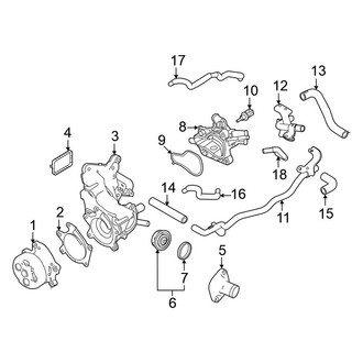 Nissan OE - Cooling - Water Pump (2.5L)