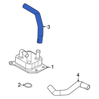 Nissan OE - Upper Radiator Coolant Hose